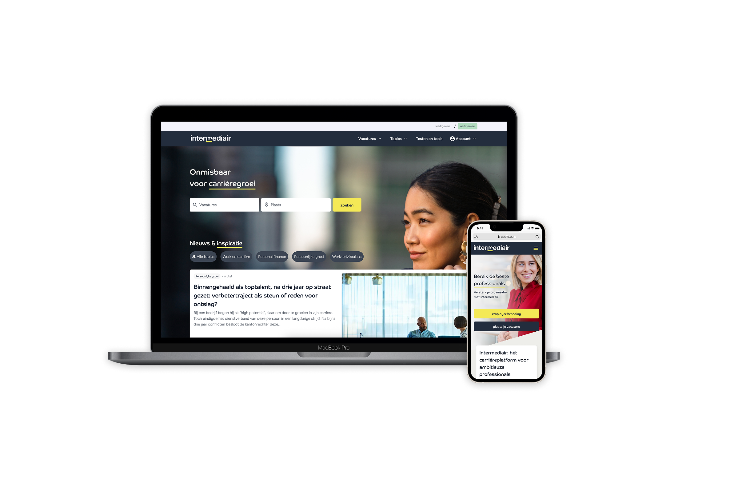 Anders brand wordmark in white placed on top of an image of a modern interior design.